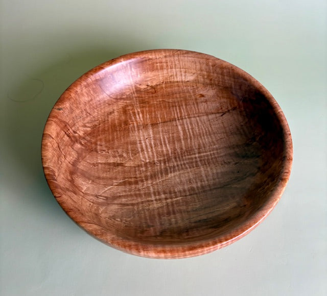 Curly Maple Bowl 8.75" x 2.25"