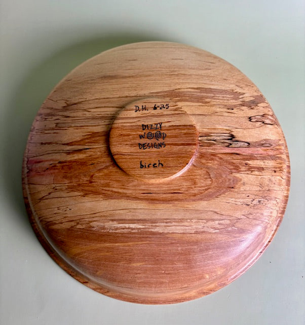 Birch Bowl 11.25" x 2.25"