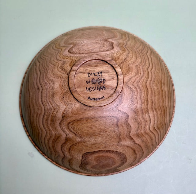 Butternut Bowl 8.5" x 2.5"