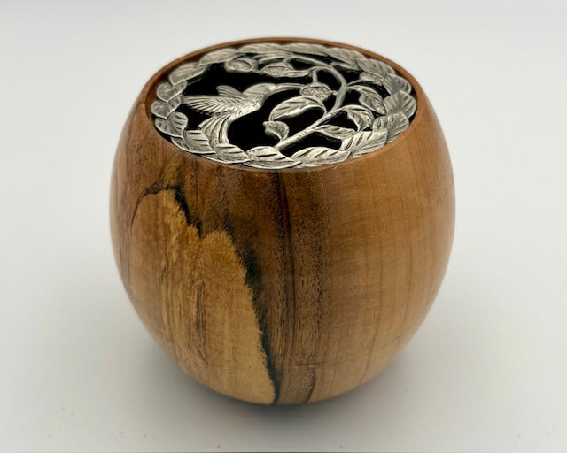 Potpourri Pot Ash 4" x 4"