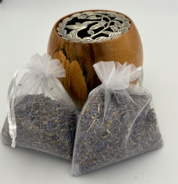 Potpourri Pot Ash 4" x 4"