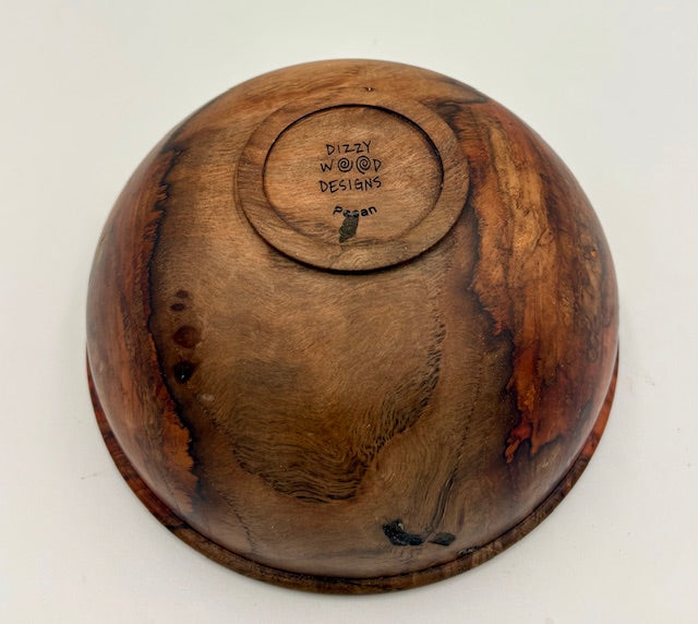 Pecan Bowl 7.25" x 3"
