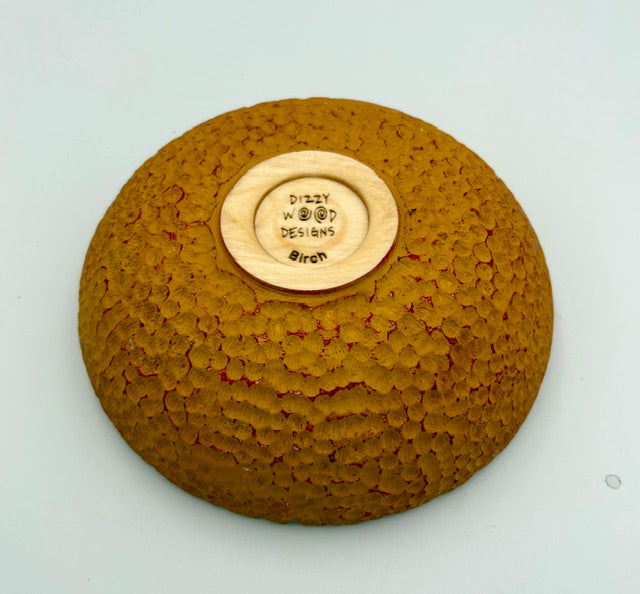 Birch Colored/Textured Bowl 7" x 2.5"