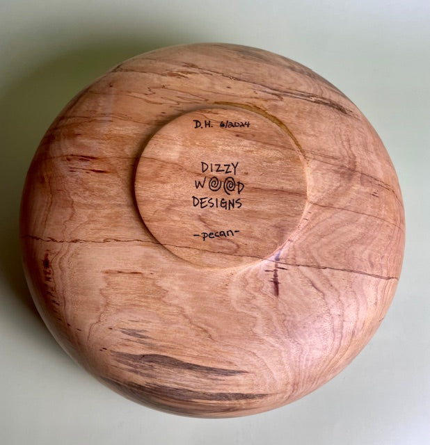 Pecan Bowl 11.75" x 4.75"