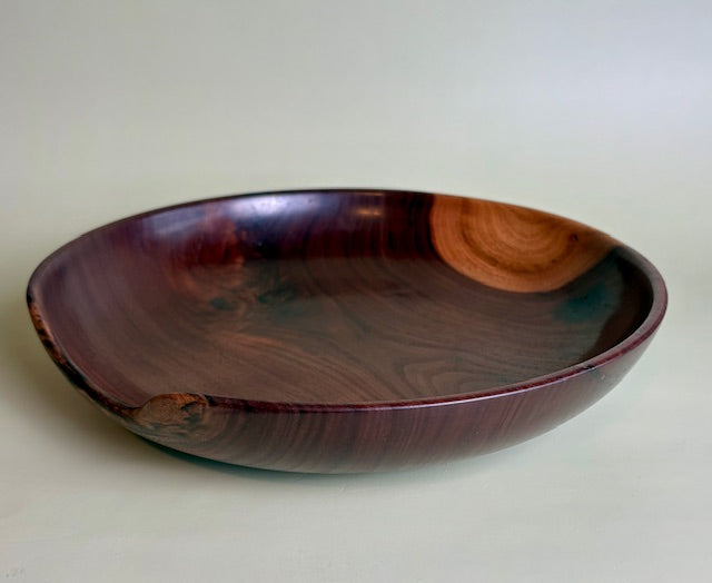 Walnut Bowl 11.25" x 2"