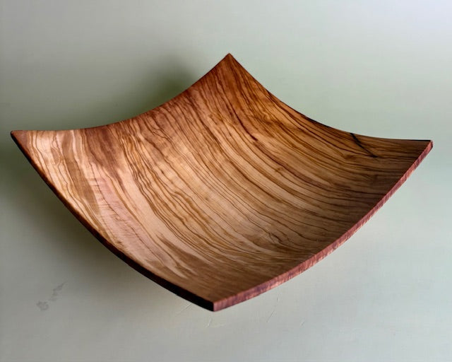 Olive Square Edge Platter 8" x 2.5"