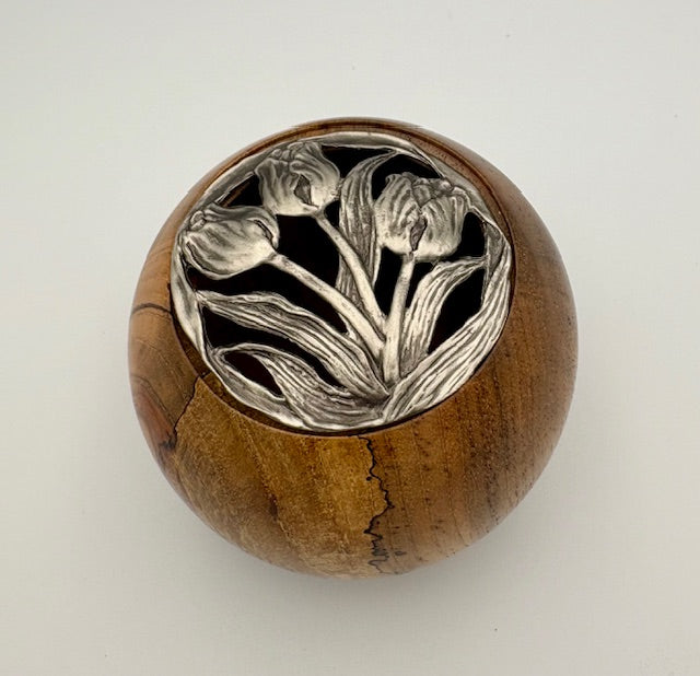 Potpourri Pot Pecan 4.5" x 4"