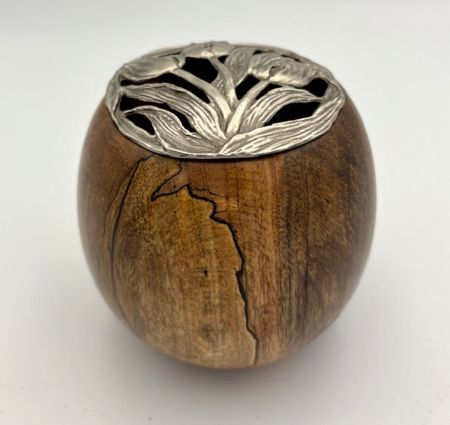 Potpourri Pot Pecan 4.25" x 4"
