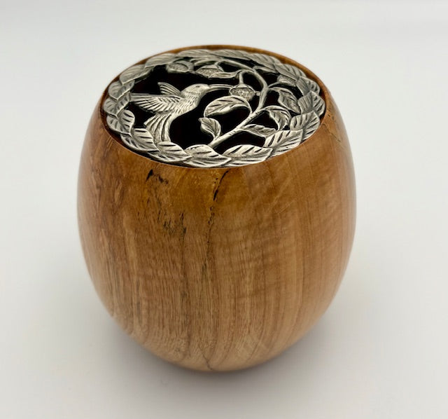 Potpourri Pot Ash 4.25" x 4.25"
