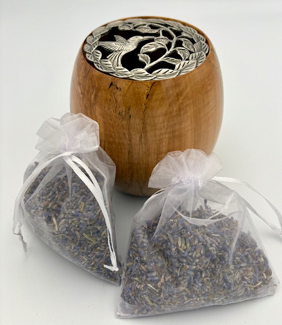 Potpourri Pot Ash 4.25" x 4.25"