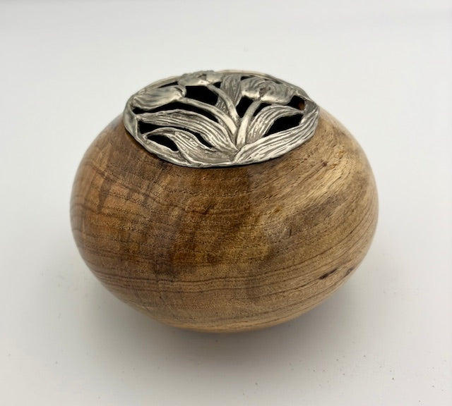 Potpourri Pot Pecan 5" x 3.5"