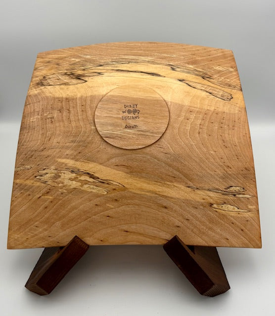Birch Square Edge Platter 11.5" x 2.25"
