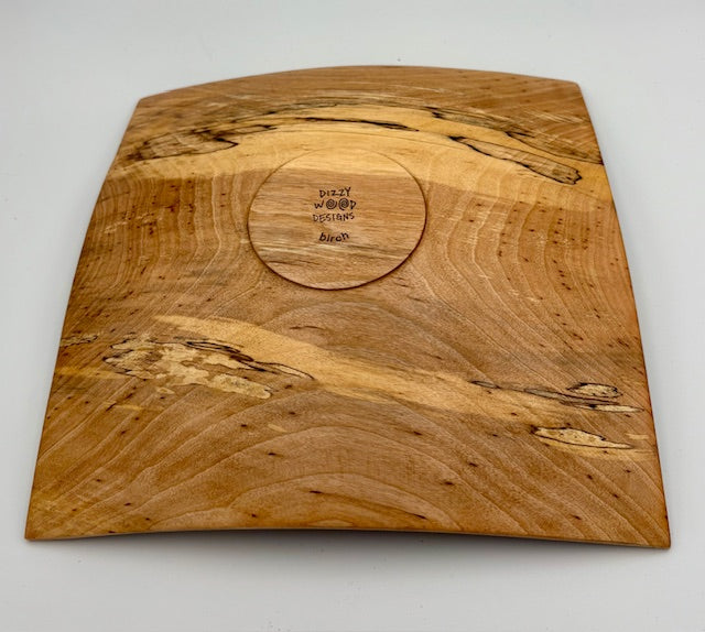 Birch Square Edge Platter 11.5" x 2.25"
