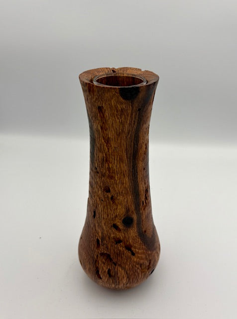Post Oak Vase with Glass Insert