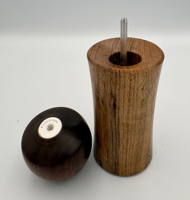 Pecan and Walnut Pepper Grinder
