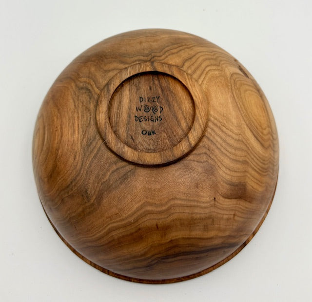 Oak Bowl 9.25" x 3.25"