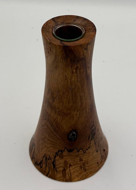Post Oak Vase with Glass Insert