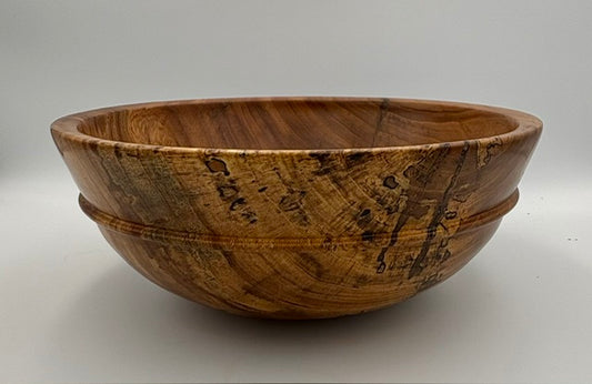 Oak Bowl 10" x 4"
