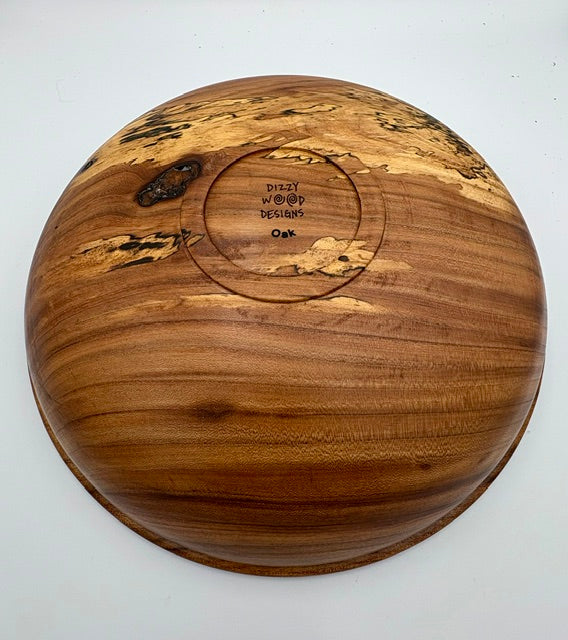 Oak Bowl 12" x 3"