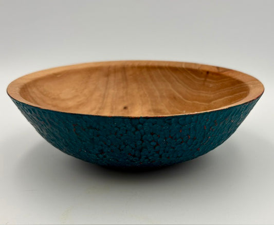 Pecan Colored/Textured Bowl 6.75" x 2"