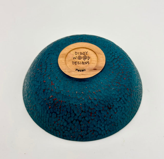 Pecan Colored/Textured Bowl 6.75" x 2"