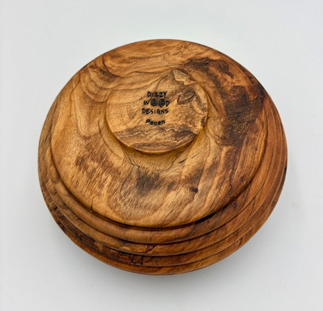 Pecan Bowl 8" x 3.25"