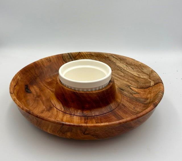 Pecan Chip and Dip Bowl 12” x 2.25"
