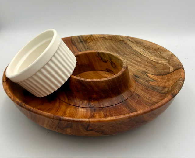 Pecan Chip and Dip Bowl 12” x 2.25"
