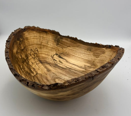 Hackberry Live Edge Bowl 12.5" x 6"