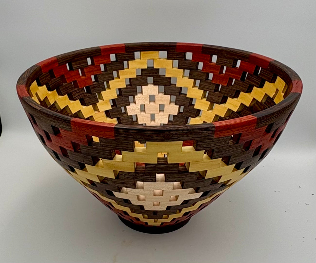 Open Segment Vase 12.75" x 8"