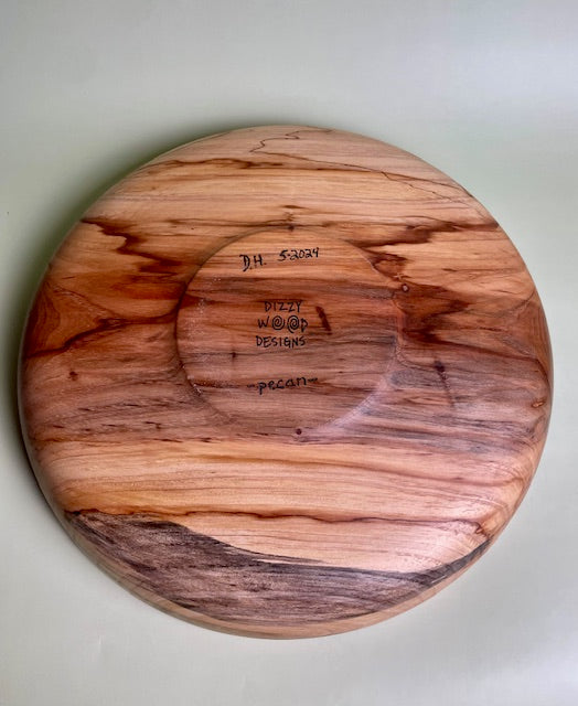 Pecan Bowl 11.75" x 1.75"