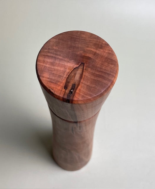 Curly Maple Pepper Grinder