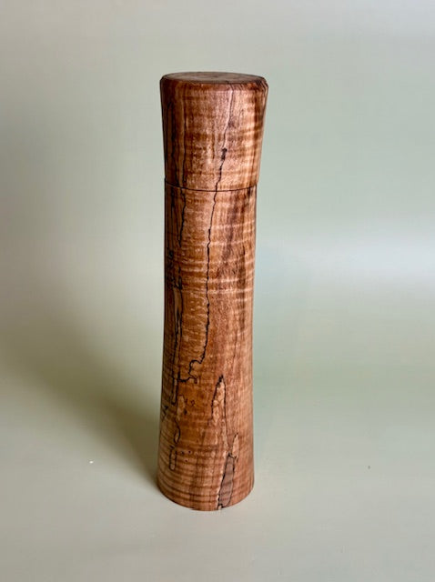 Curly Maple Pepper Grinder