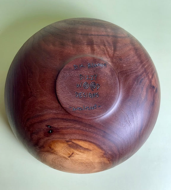 Walnut Bowl 10" x 4"